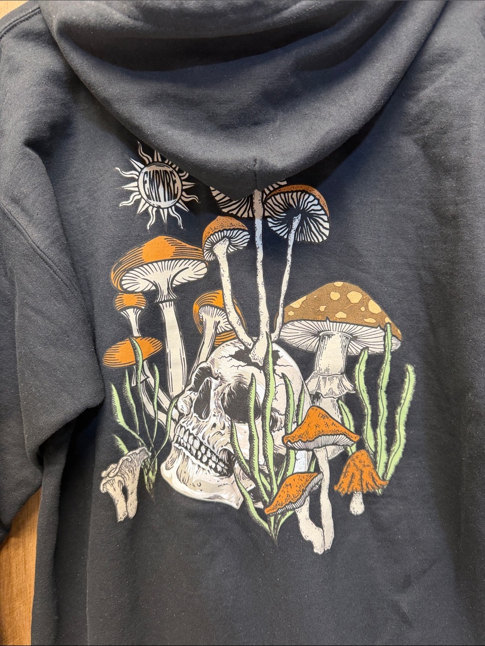 Empyre Overgrowth Black Zip Hoodie - ZUMIEZ - Picture 6 of 6